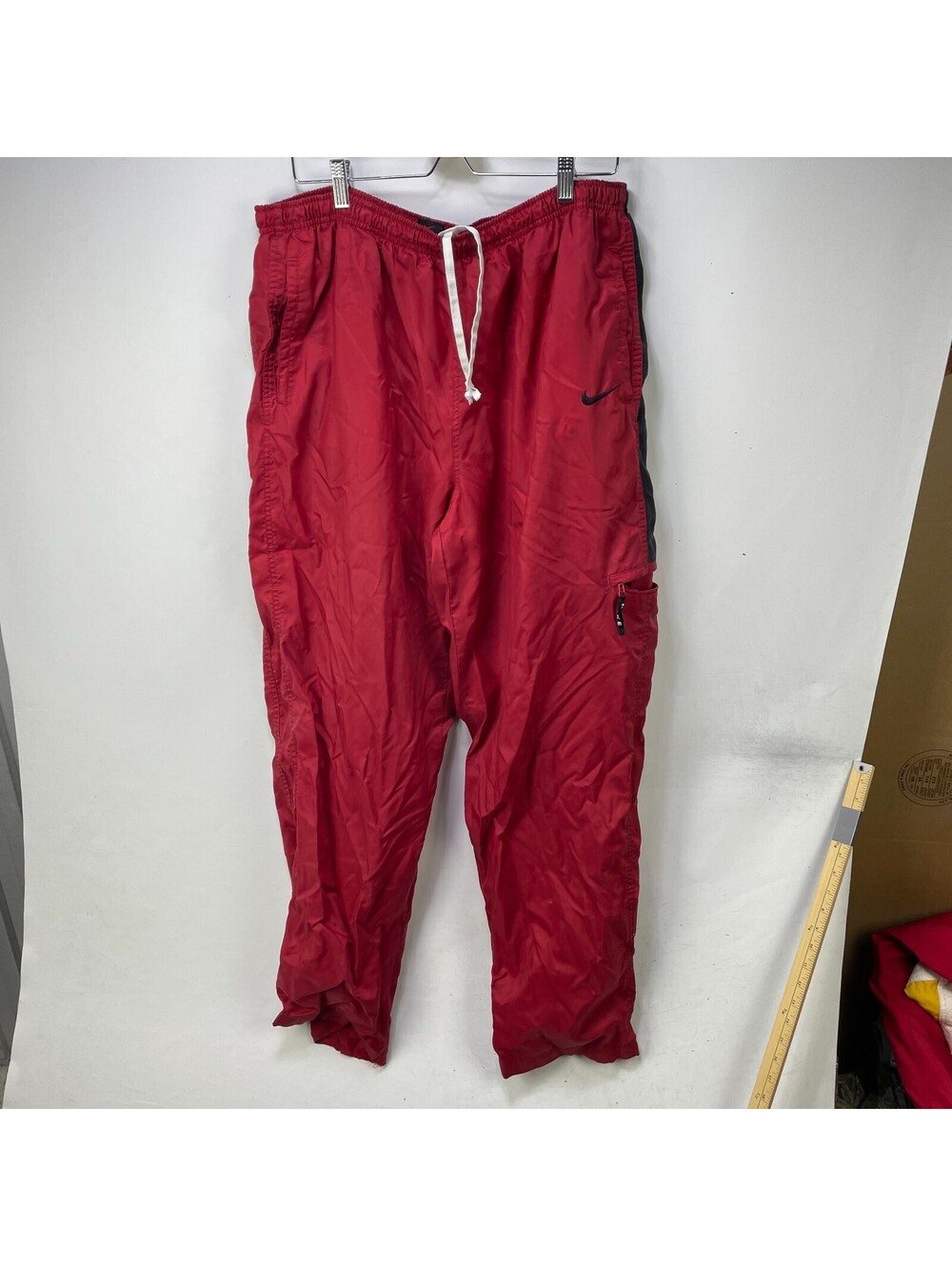 Vintage Nike Swoosh Windbreaker Track Pants Baggy 2XL